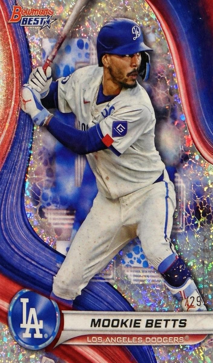 Mookie Betts 2024 bowman Bowman's Best