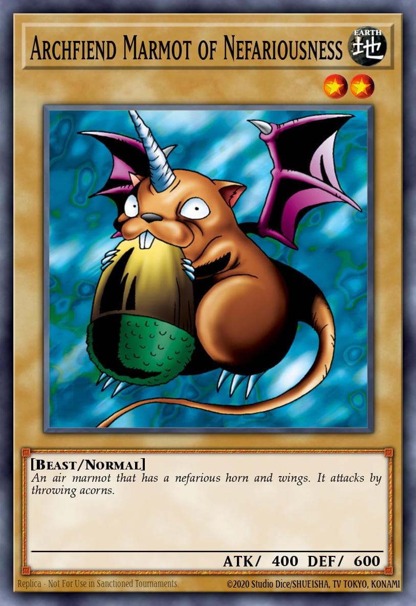 Archfiend Marmot of Nefariousness #TP6-EN016