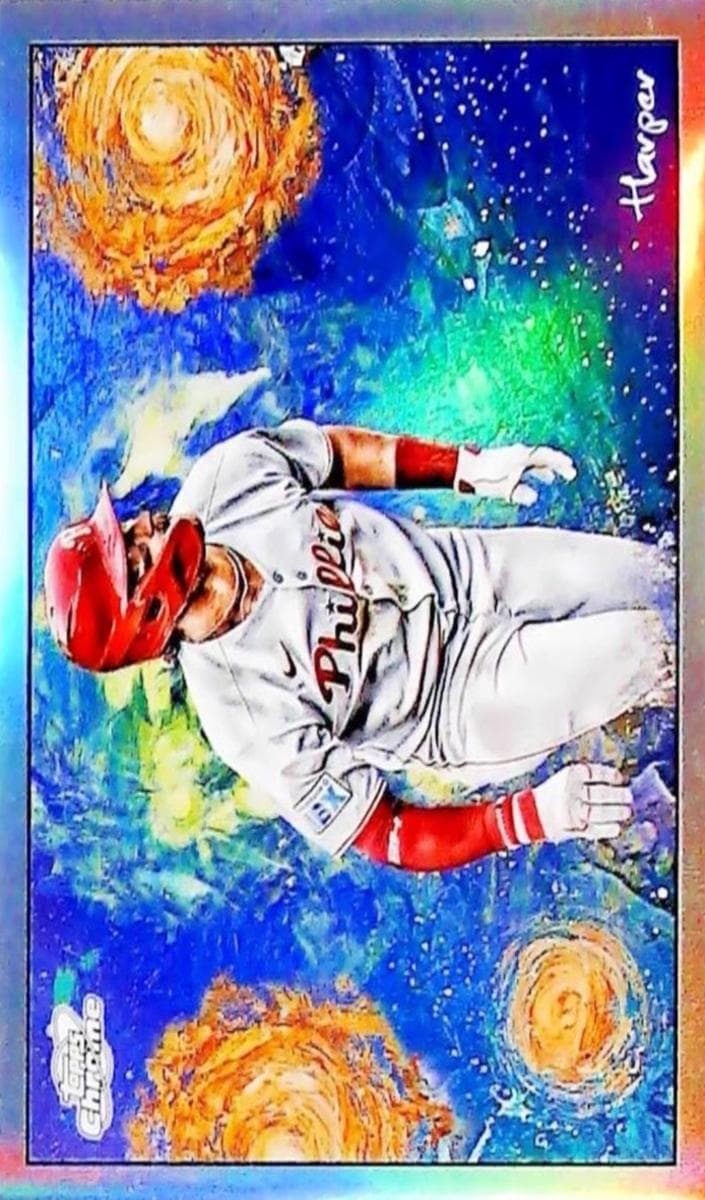 Bryce Harper 2025 topps Topps Cosmic Chrome