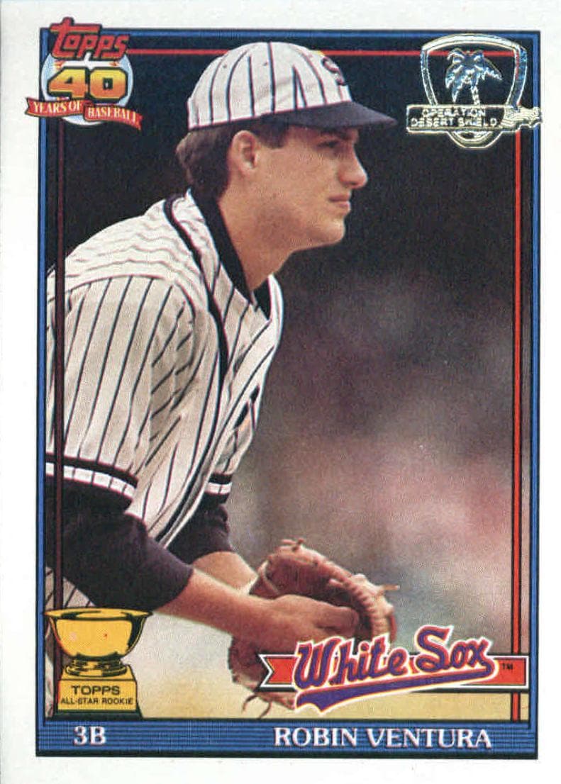 Robin Ventura 1991 topps O-Pee-Chee