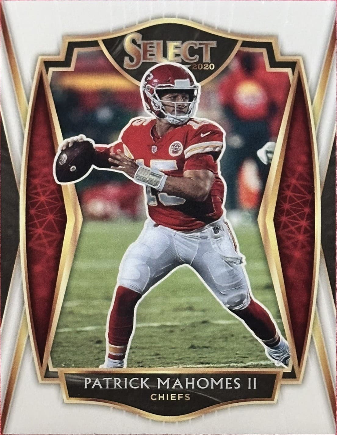 Football Patrick Mahomes 2020 Panini Select 2020 Panini Select