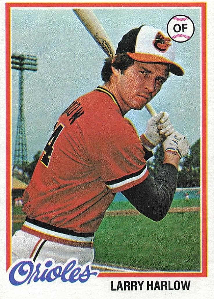 Larry Harlow 1978 topps Topps