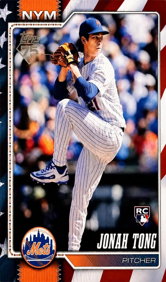 Jonah Tong trading card