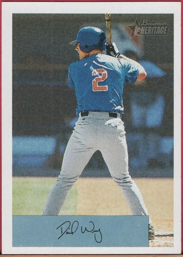 David Wright 2002 bowman Bowman Heritage
