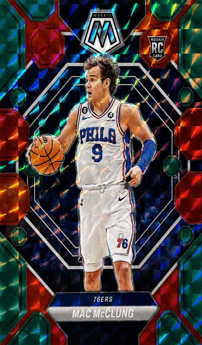 Mac McClung trading card