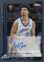 Walter Clayton Jr. 2025 topps Topps Chrome