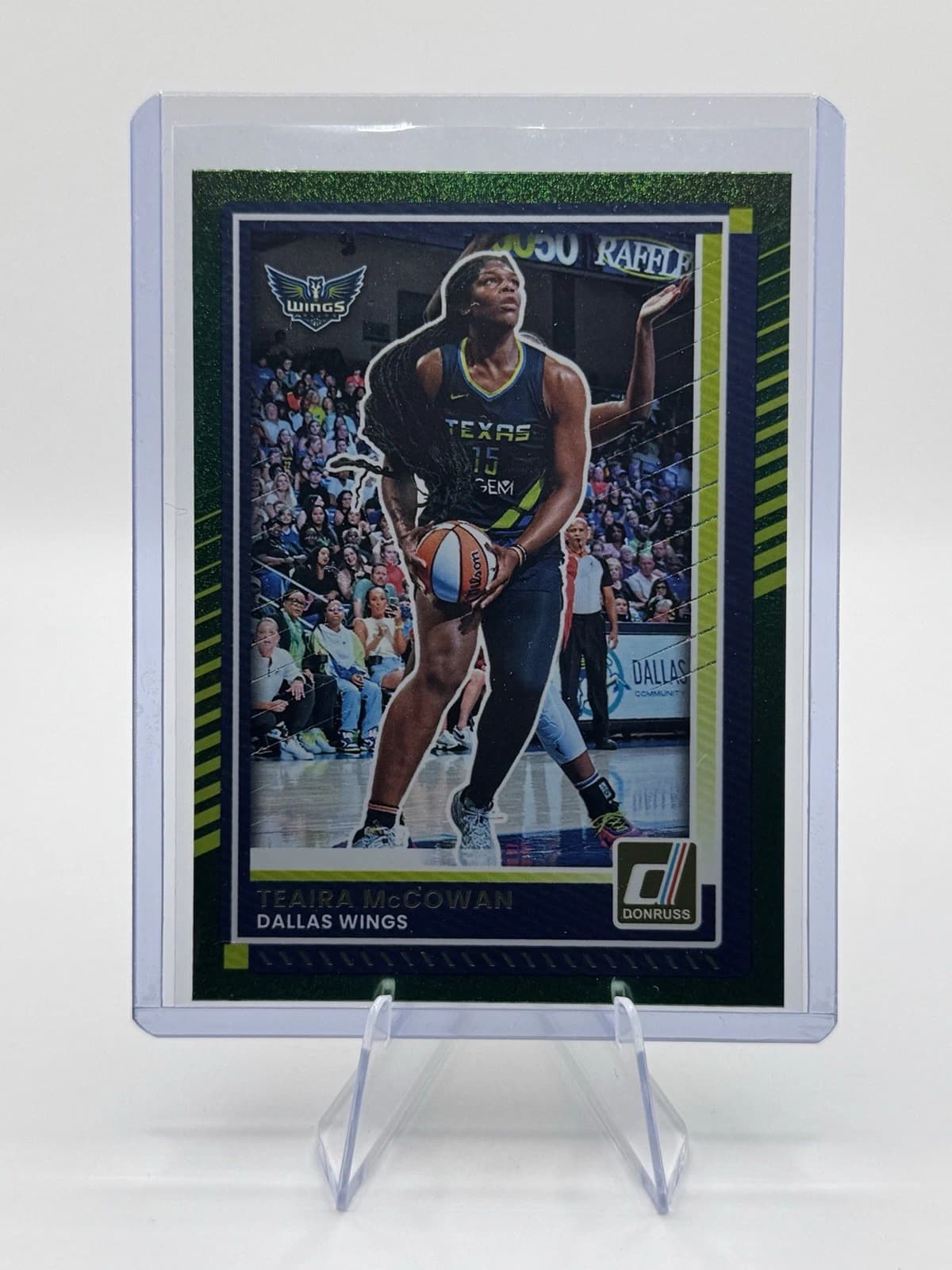Teaira McCowan trading card