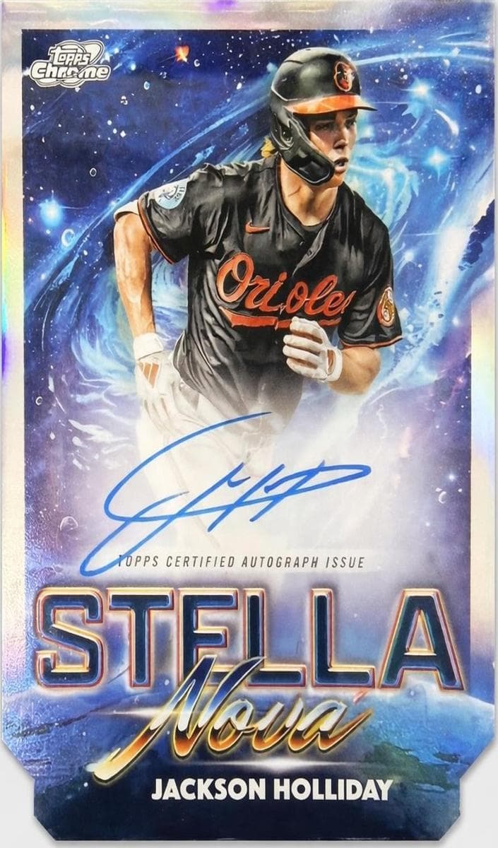 Jackson Holliday 2025 topps Topps Cosmic Chrome