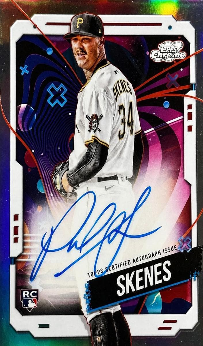 Paul Skenes 2024 topps Topps Cosmic Chrome