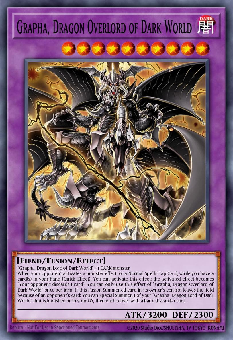 Grapha, Dragon Overlord of Dark World #SR13-EN041