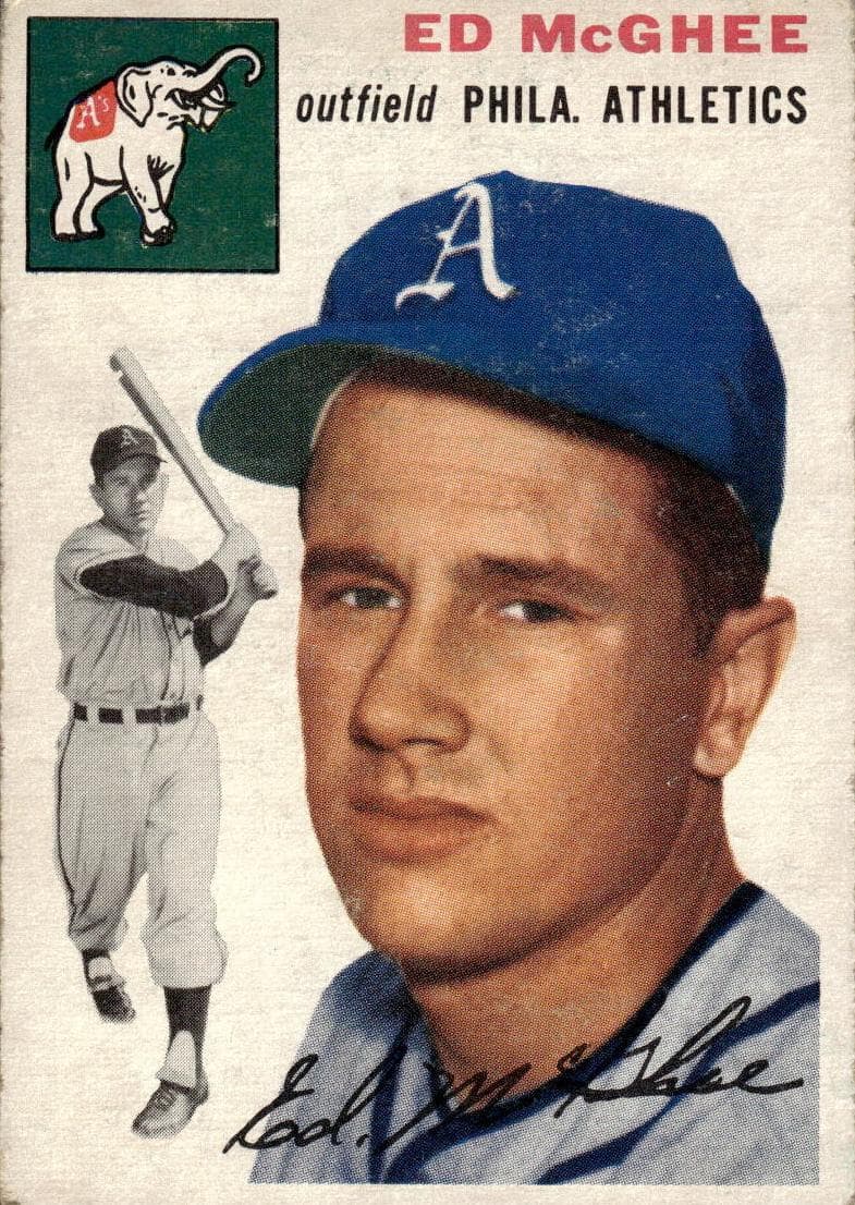 Ed McGhee 1954 topps Topps