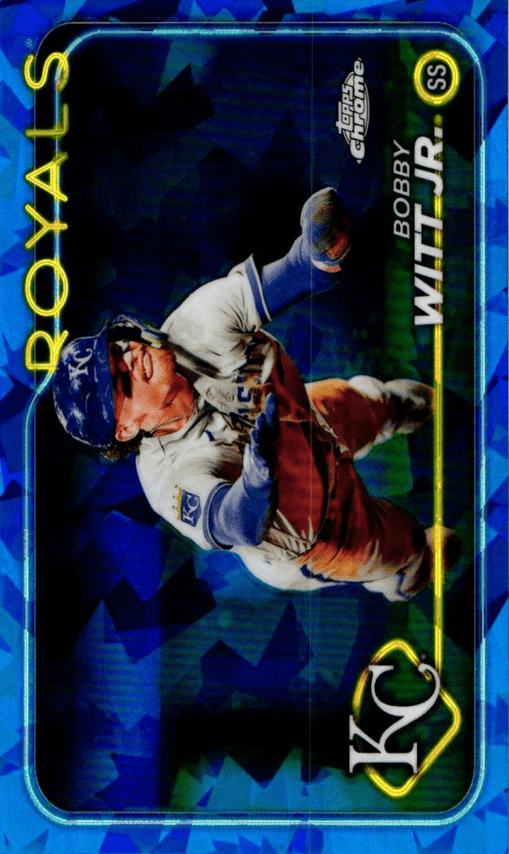 Bobby Witt Jr. 2024 topps Topps Chrome Sapphire Edition