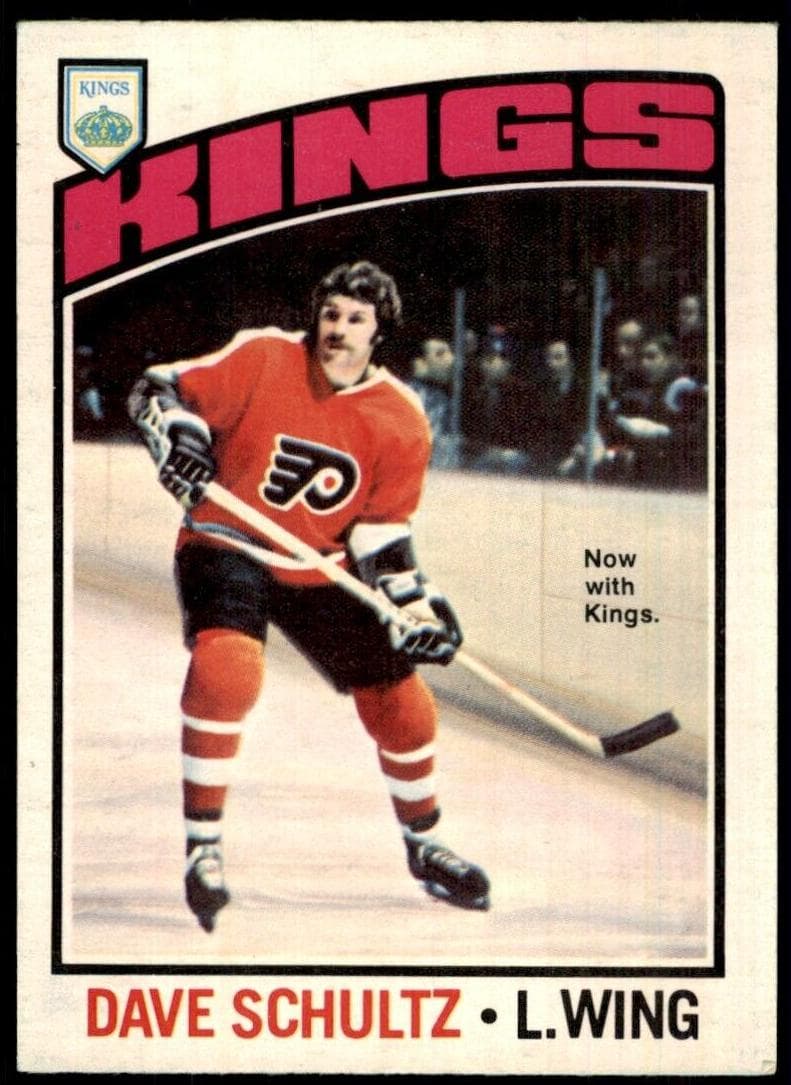 Dave Schultz 1976 topps O-Pee-Chee