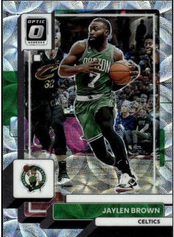 Jaylen Brown 2022 panini Donruss Optic