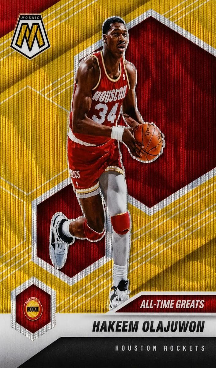 Hakeem Olajuwon 2020 panini Panini Mosaic