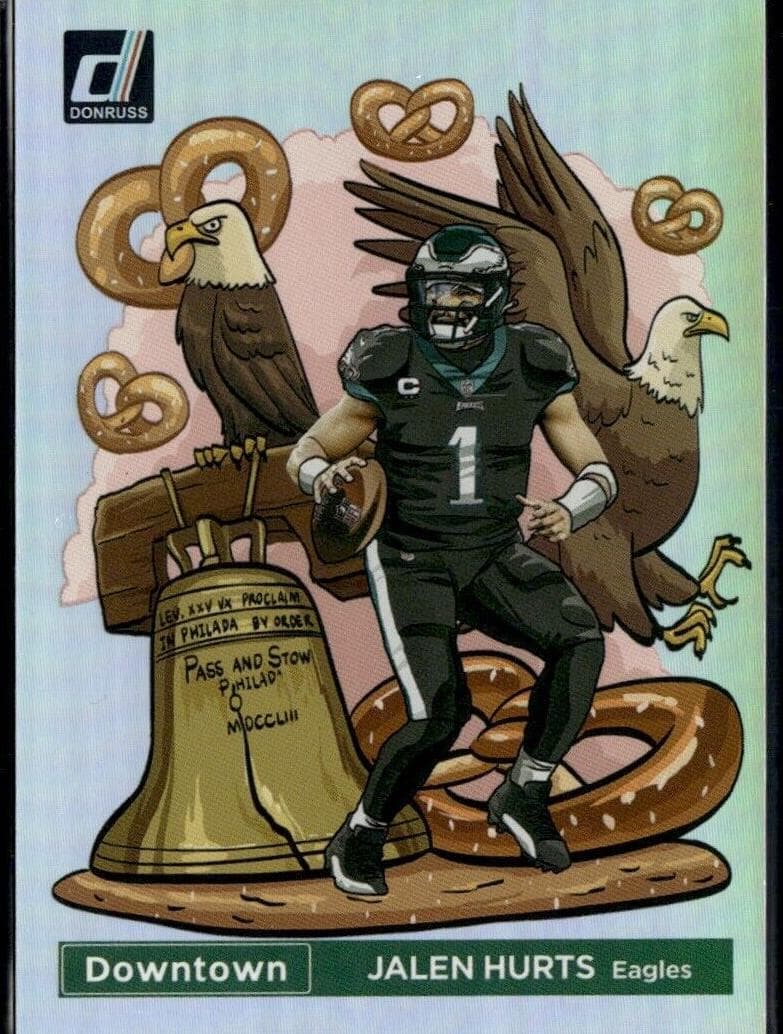 Jalen Hurts 2023 panini Panini Donruss