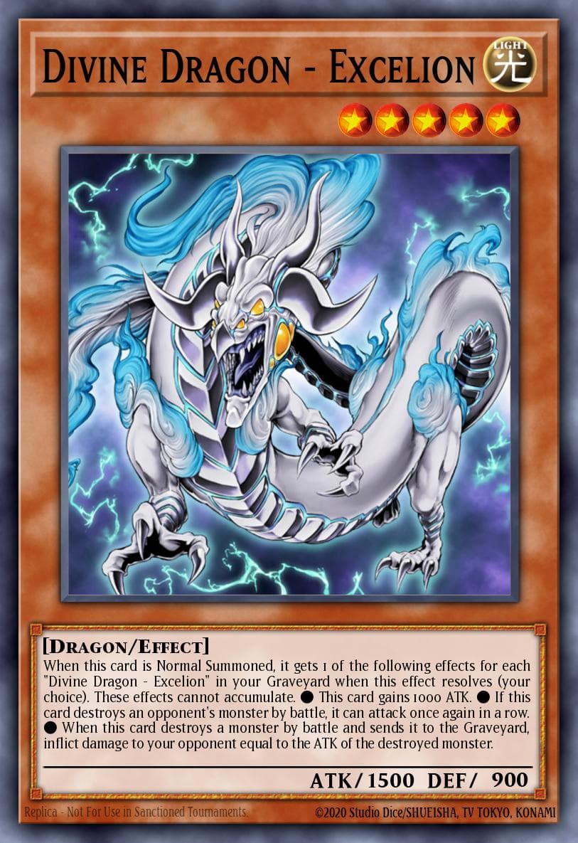 Divine Dragon - Excelion 2006 Yu-Gi-Oh! Shadow of Infinity