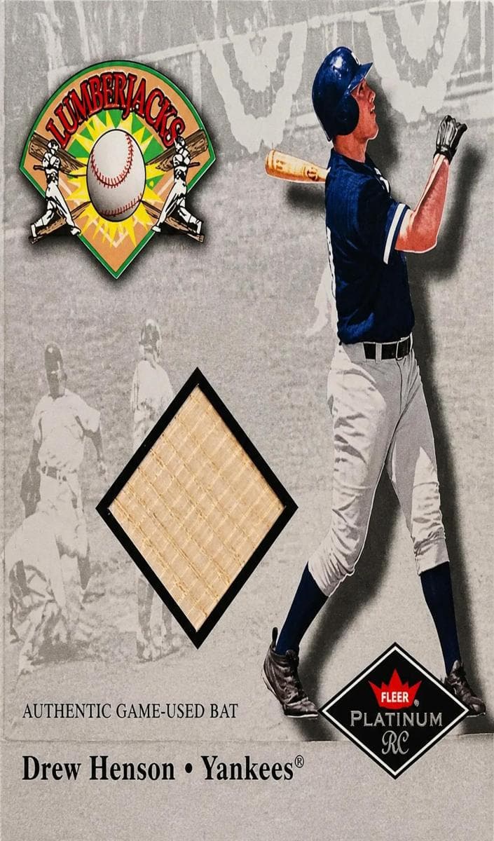Barry Bonds 2001 fleer Platinum Lumberjacks