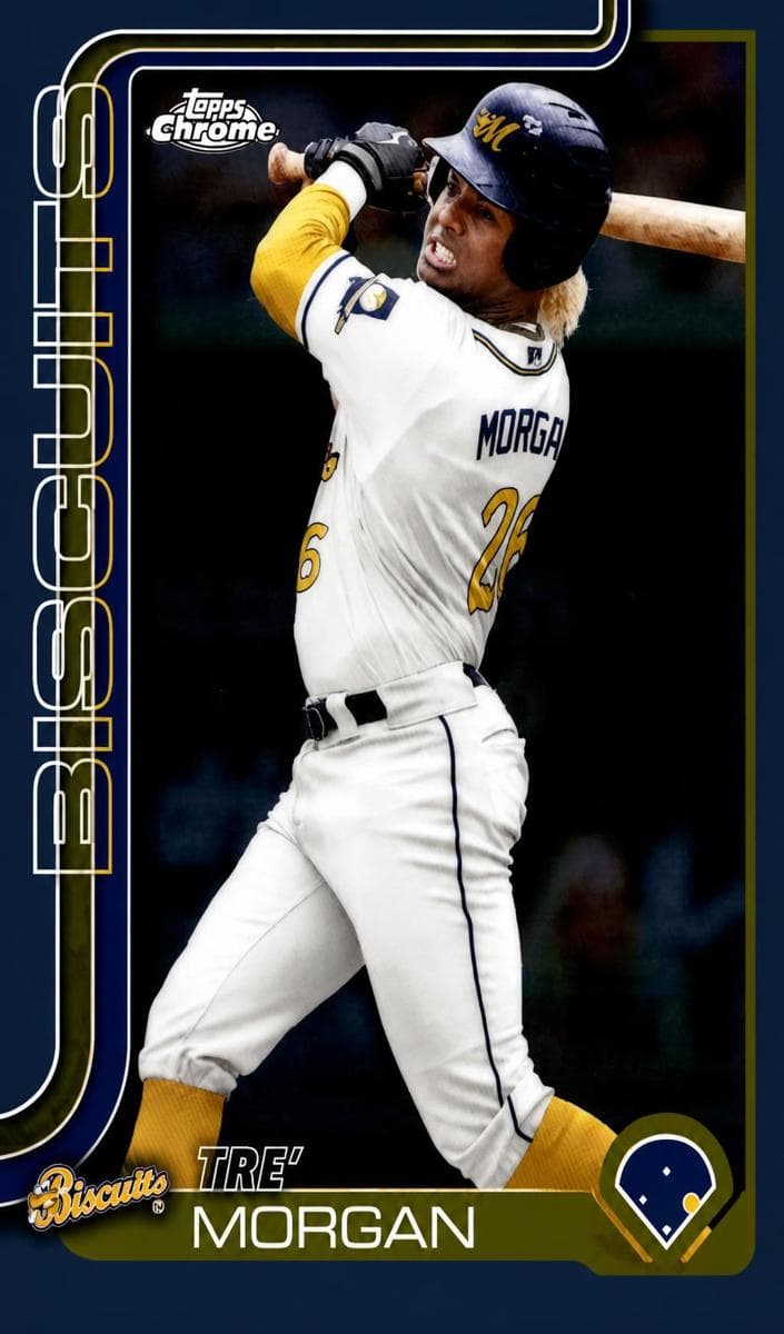 Tre' Morgan 2025 topps Topps Pro Debut