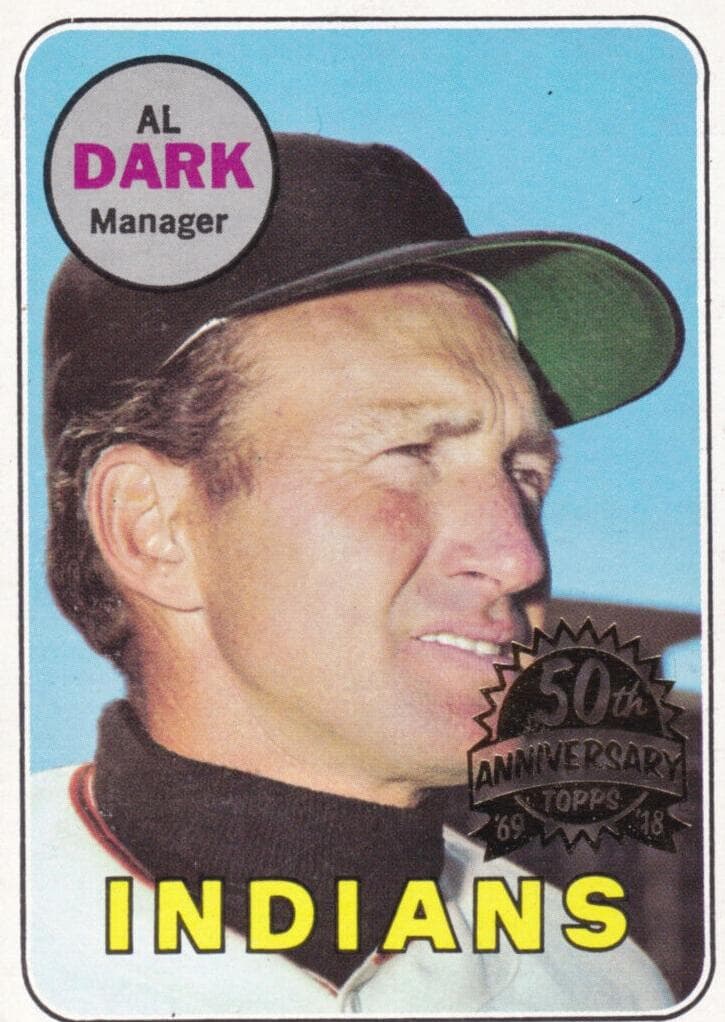Al Dark 1969 topps Topps
