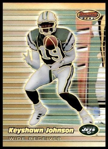 Keyshawn Johnson 1999 bowman Bowman's Best