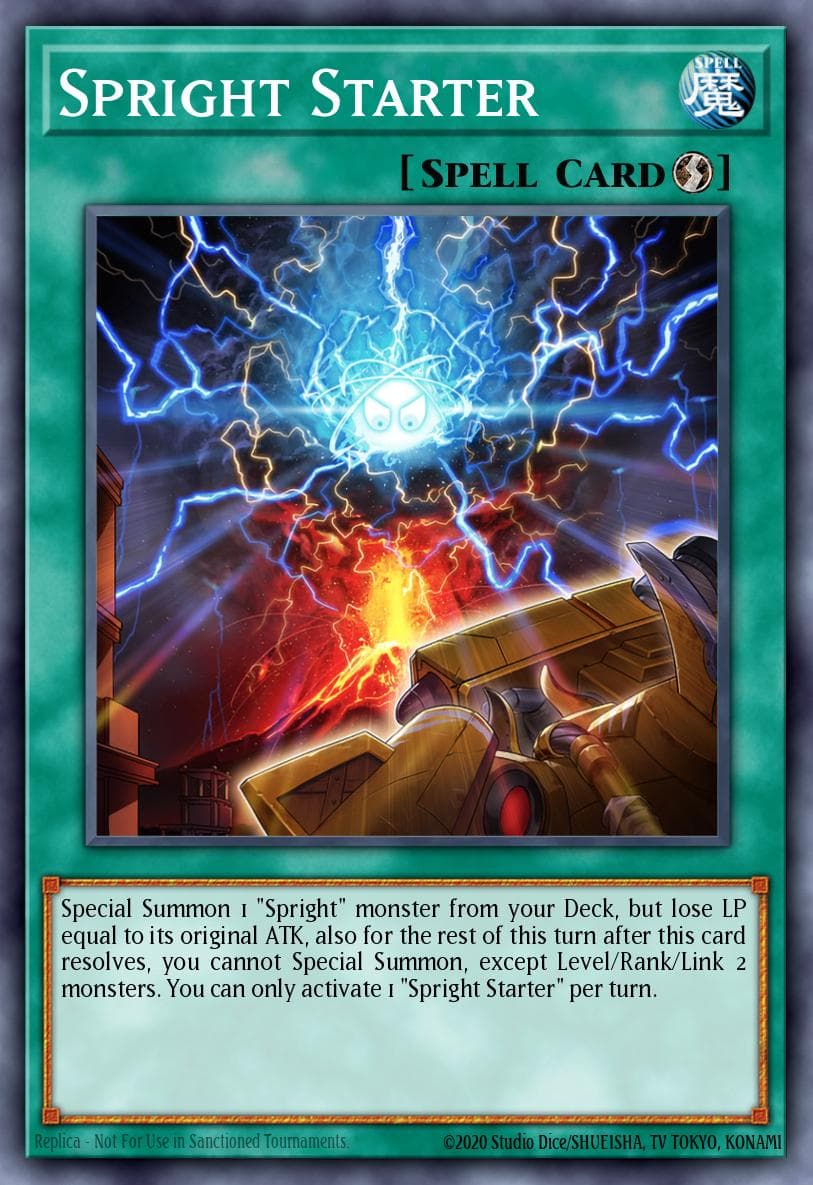 Spright Starter 2022 Yu-Gi-Oh! Power Of The Elements