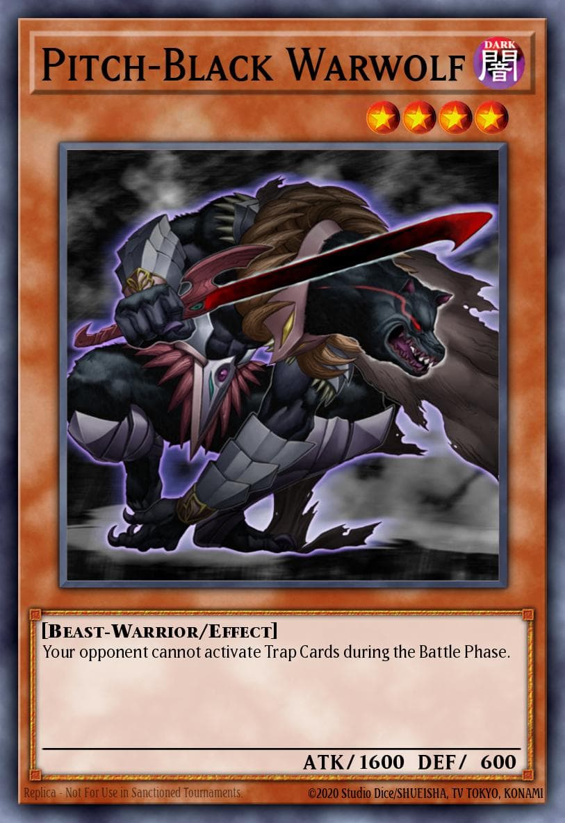 Pitch-Black Warwolf #YS16-EN018
