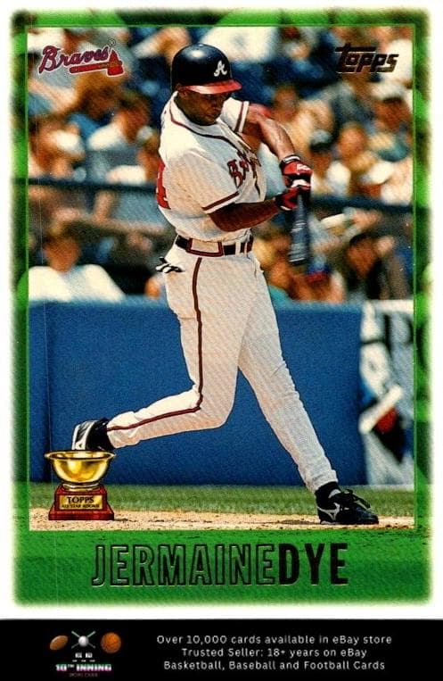 Jermaine Dye 1997 topps Topps