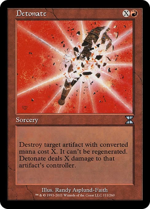 Detonate 2003 Magic: The Gathering Mirrodin
