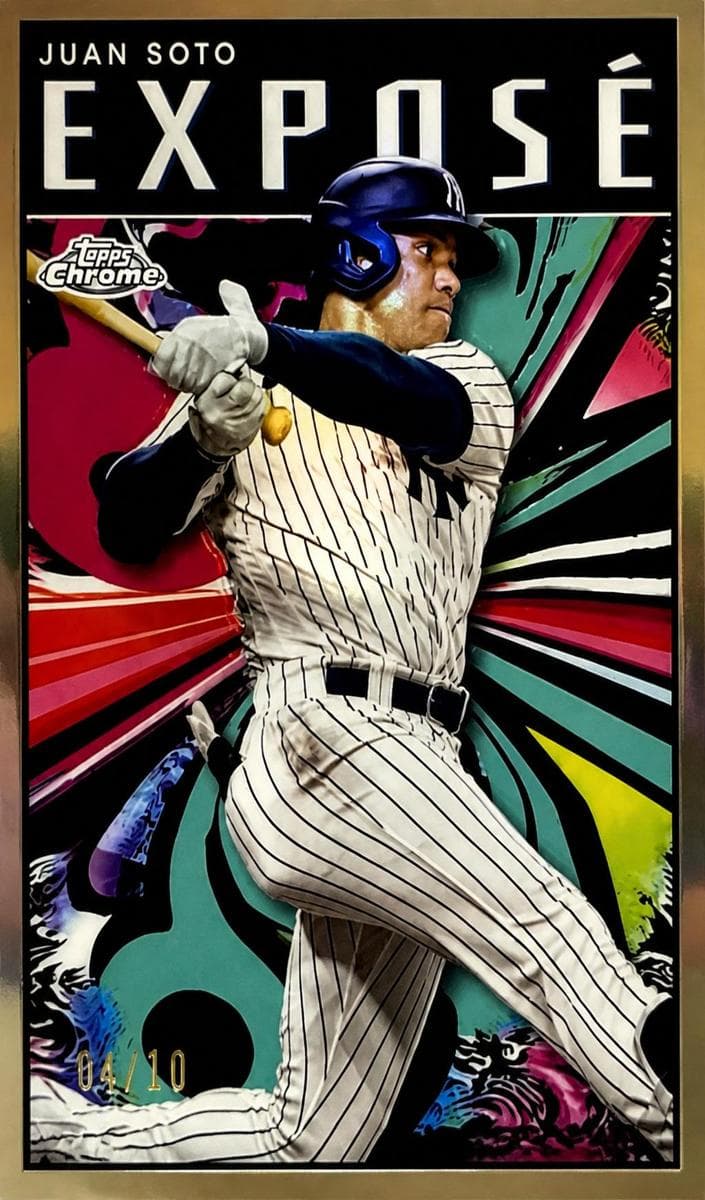 Juan Soto 2024 topps Topps Chrome