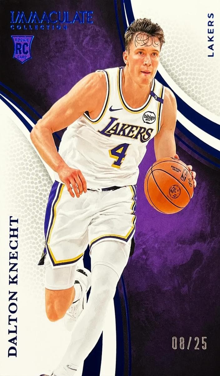 Dalton Knecht 2024 panini Panini Immaculate Collection