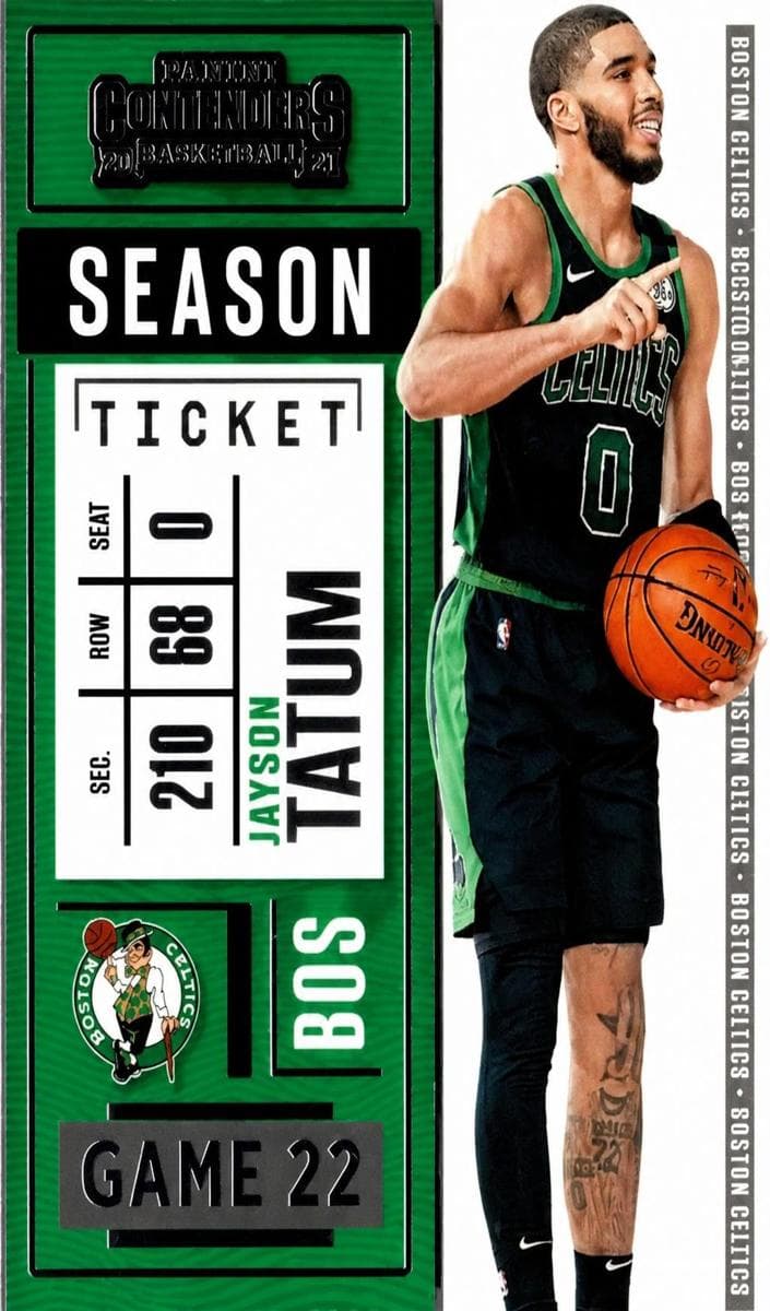 Jayson Tatum 2020 panini Panini Contenders