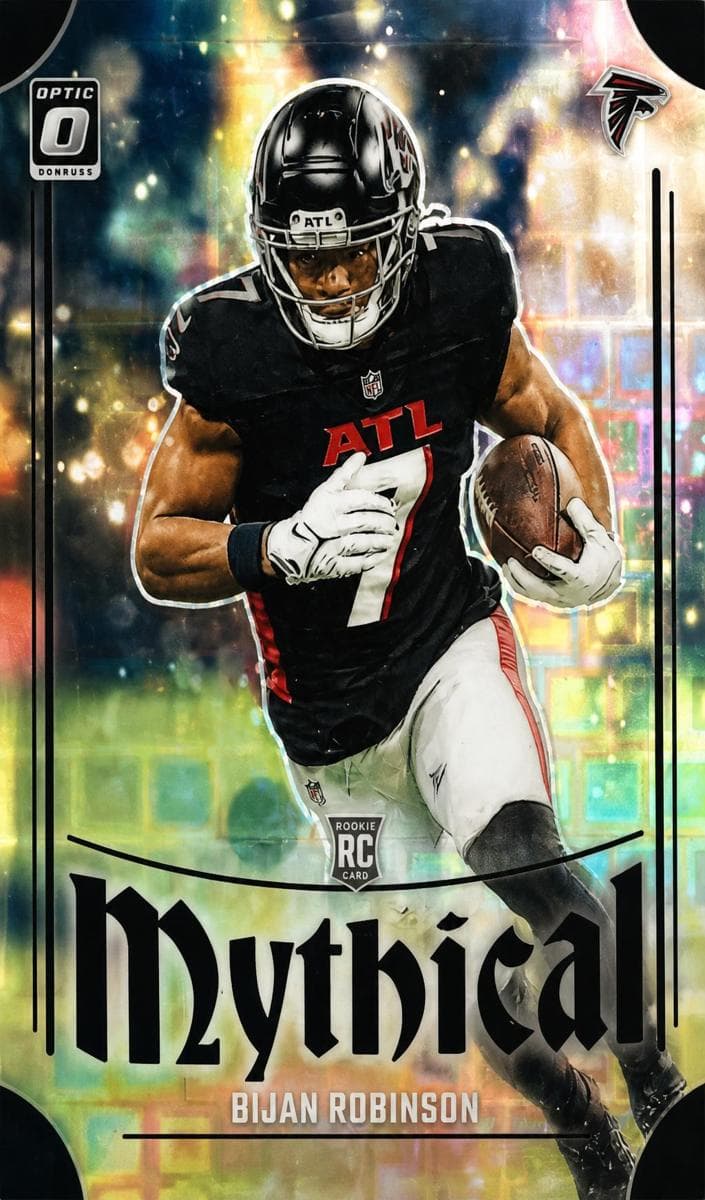 Bijan Robinson 2023 panini Donruss Optic