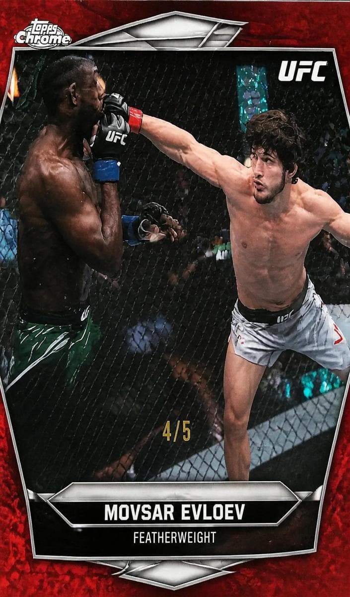 Movsar Evloev 2024 topps