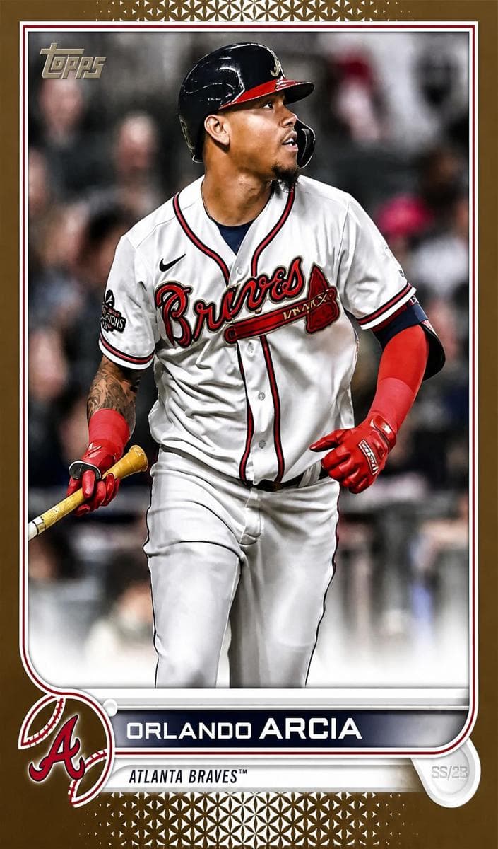 Orlando Arcia 2022 topps Topps Update