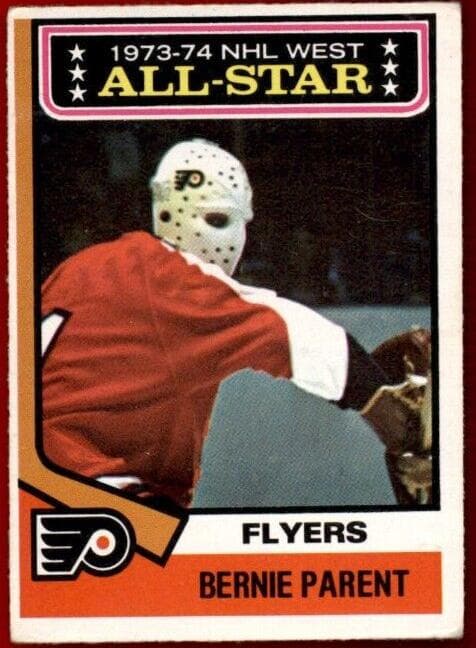 Bernie Parent 1974 topps O-Pee-Chee