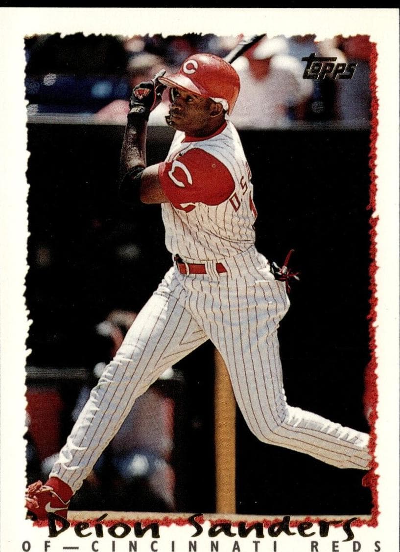 Deion Sanders 1995 topps Topps