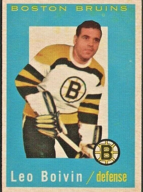 Leo Boivin 1959 topps Topps