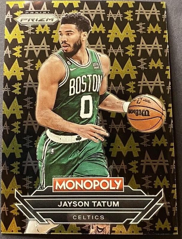 Jayson Tatum 2023 panini Panini Prizm Monopoly