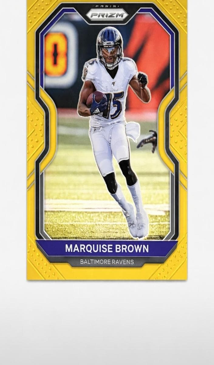 Marquise Brown 2020 panini Panini Prizm