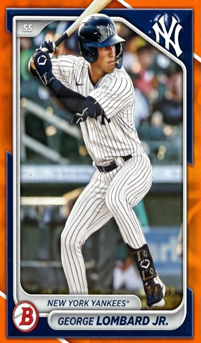 George Lombard Jr. 2024 bowman Bowman Draft