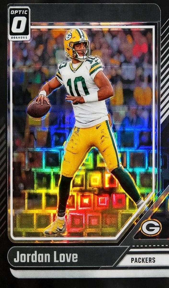 Jordan Love 2024 panini Panini Donruss Optic