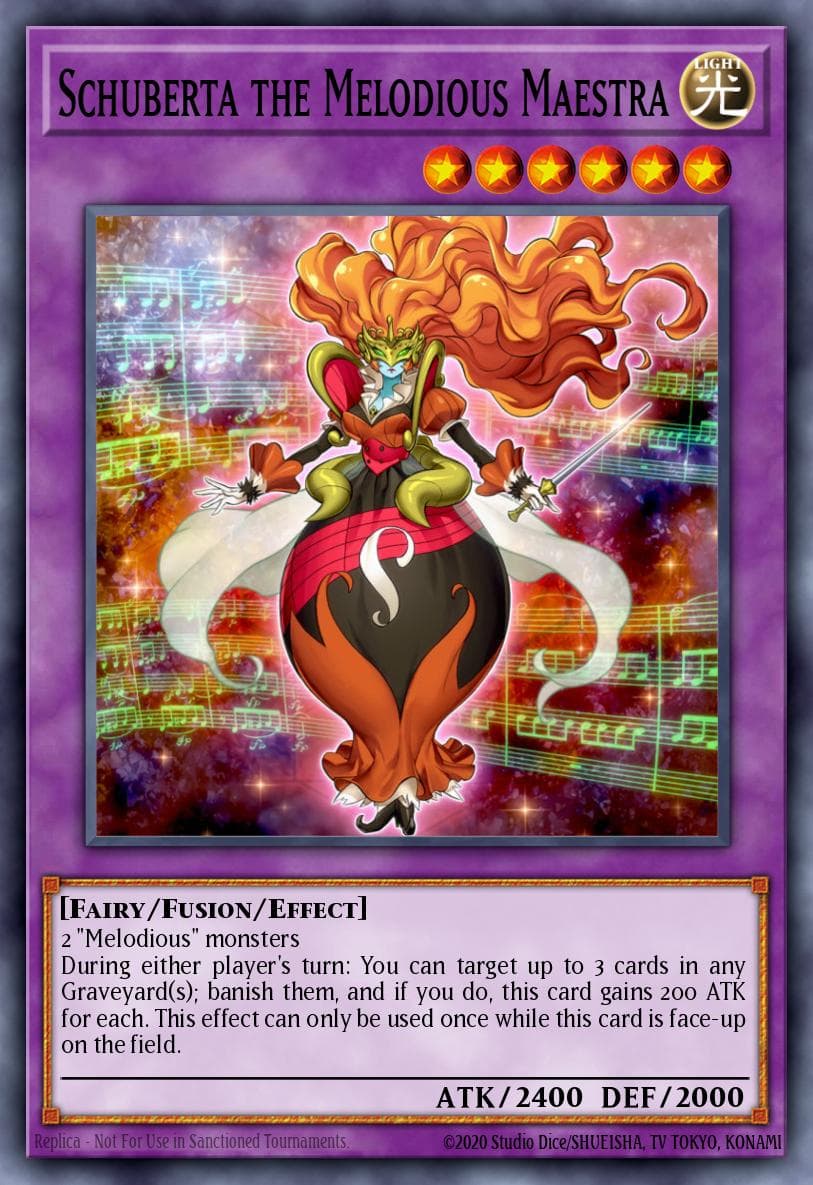 Schuberta the Melodious Maestra 2017 Yu-Gi-Oh! Star Pack Battle Royal