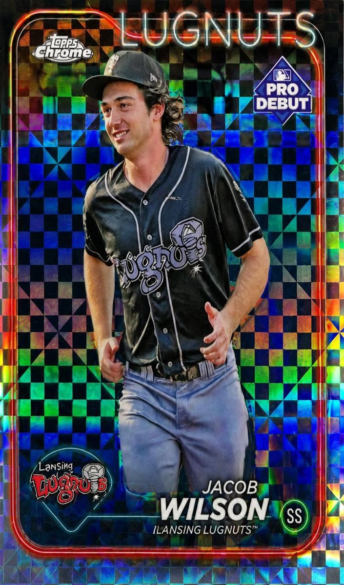 Jacob Wilson 2024 topps Topps Pro Debut