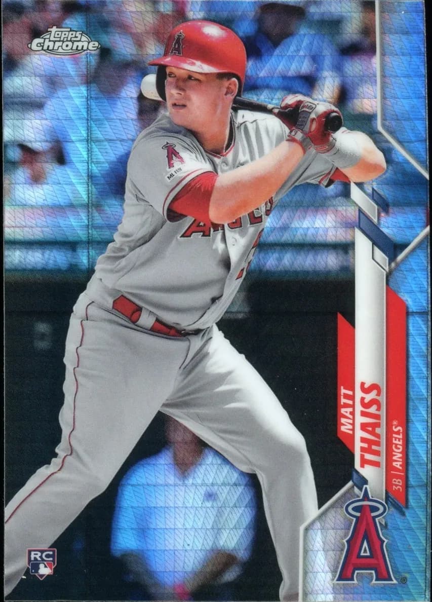 Matt Thaiss 2020 topps Topps Chrome
