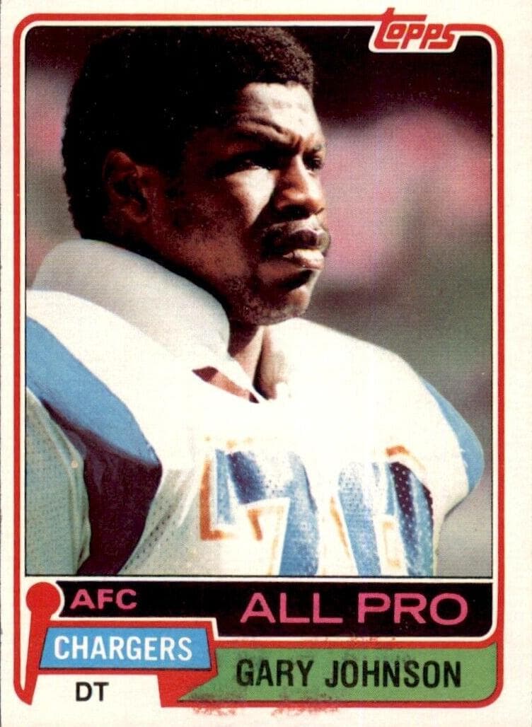 Gary Johnson 1981 topps Topps