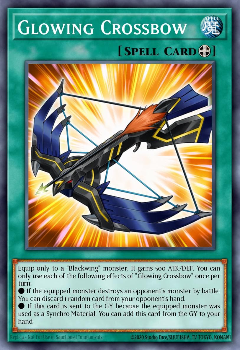 Glowing Crossbow 2018 Yu-Gi-Oh! Legendary Duelists: White Dragon Abyss