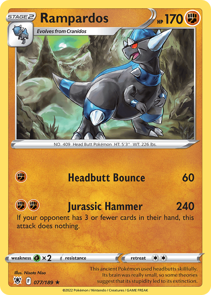 Rampardos 2022 Pokemon Japanese Time Gazer