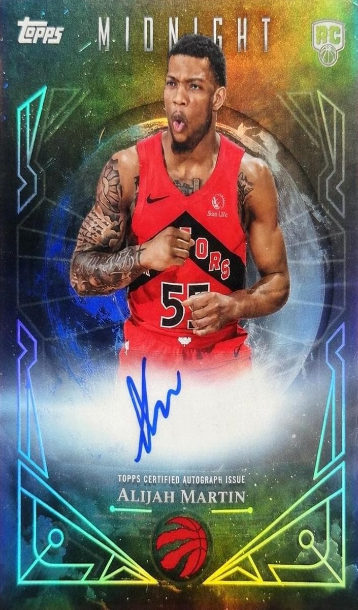 Alijah Martin 2025 topps Topps Midnight