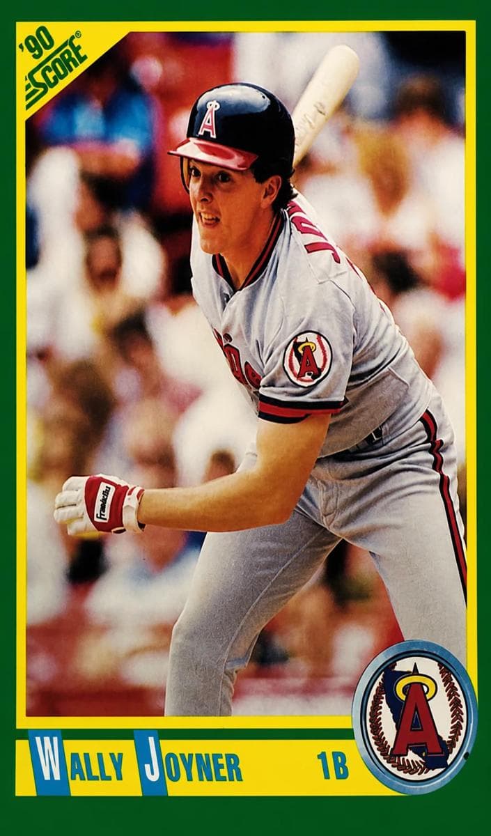 Wally Joyner trading card